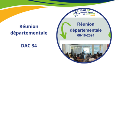 [ZOOM] - Réunion départementale annuelle du DAC 34