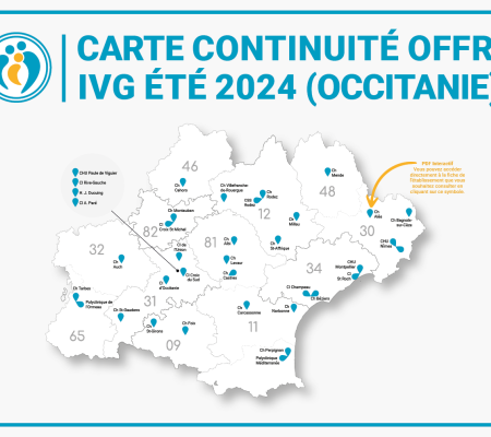 Continuité de l’offre IVG en Occitanie, période été 2024