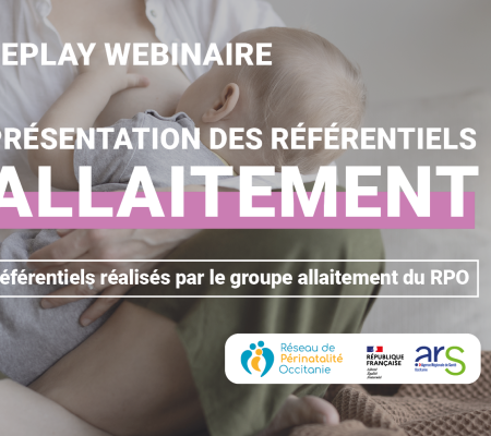 Replay webinaire - Présentation des référentiels allaitement